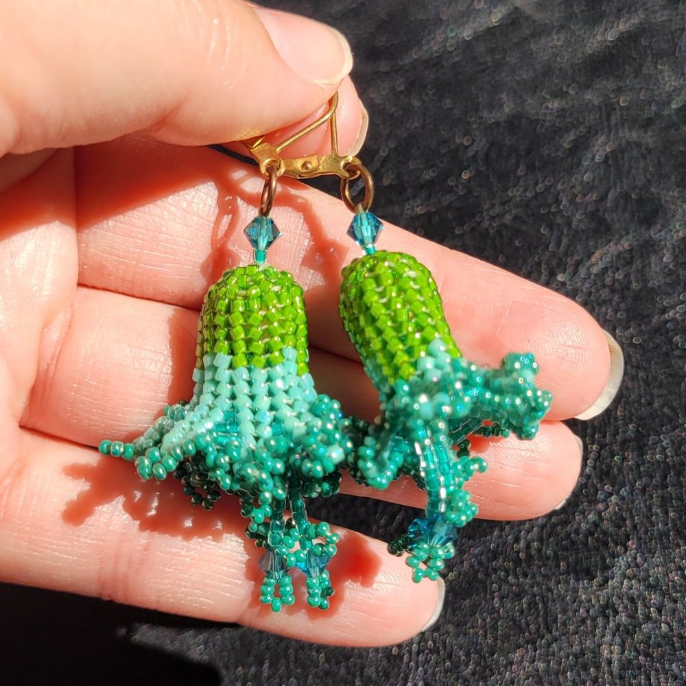 Artisan Beaded Earrings